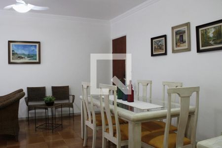 Sala de apartamento para alugar com 2 quartos, 65m² em Jardim Três Marias, Guarujá