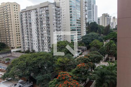 Vista da Varanda de apartamento à venda com 3 quartos, 110m² em Alphaville Industrial, Barueri