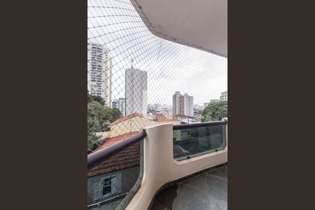 Sacada da Sala de apartamento à venda com 3 quartos, 109m² em Vila Gumercindo, São Paulo