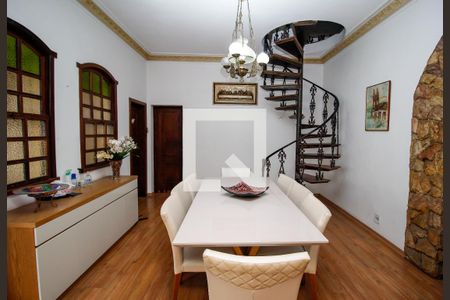 Sala de Jantar de casa à venda com 6 quartos, 347m² em Sagrada Família, Belo Horizonte
