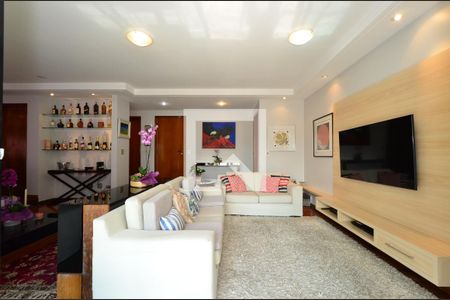 Sala de apartamento à venda com 4 quartos, 214m² em Mirandópolis, São Paulo