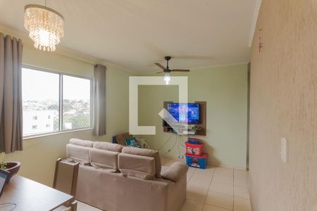 Sala de apartamento à venda com 2 quartos, 59m² em Conjunto Residencial Souza Queiroz, Campinas