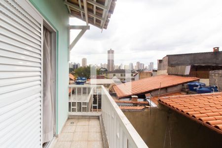 Varanda da Suíte 01 de casa à venda com 4 quartos, 152m² em Vila Formosa, São Paulo