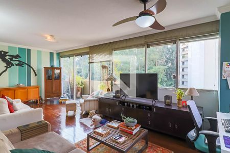 Sala de apartamento à venda com 3 quartos, 160m² em Vila Andrade, São Paulo