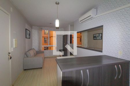 Sala de apartamento para alugar com 2 quartos, 68m² em Fátima, Canoas