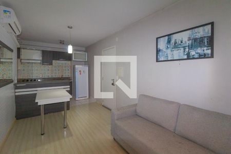 Sala de apartamento para alugar com 2 quartos, 68m² em Fátima, Canoas