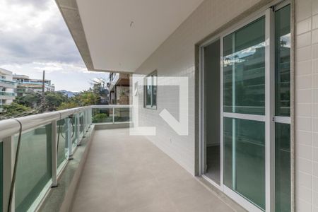 Varanda de apartamento à venda com 3 quartos, 110m² em Recreio dos Bandeirantes, Rio de Janeiro