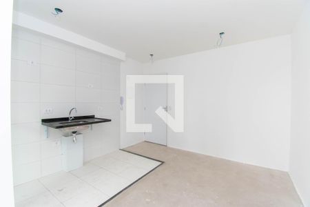 Sala/Cozinha de apartamento para alugar com 1 quarto, 31m² em Parque da Vila Prudente, São Paulo