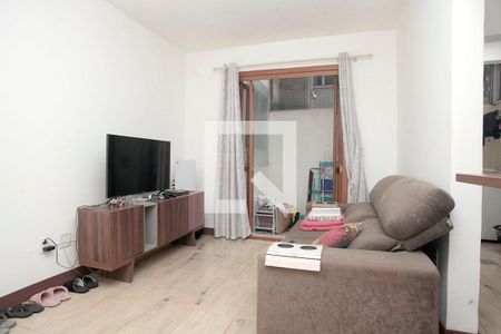 Sala de apartamento à venda com 1 quarto, 39m² em Cidade Baixa, Porto Alegre