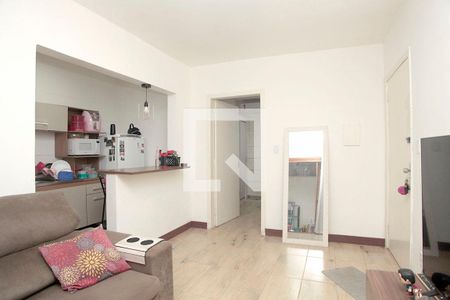 Sala de apartamento à venda com 1 quarto, 39m² em Cidade Baixa, Porto Alegre