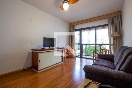 Sala/Cozinha de apartamento à venda com 1 quarto, 42m² em Jardim Paulista, São Paulo