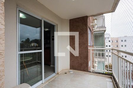 Sala - varanda de apartamento para alugar com 3 quartos, 70m² em Gramado, Cotia