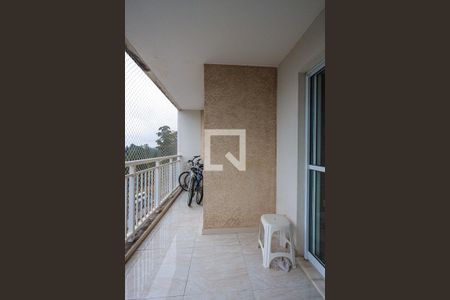 Sala - varanda de apartamento para alugar com 3 quartos, 70m² em Gramado, Cotia