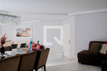 Sala de Jantar de apartamento à venda com 4 quartos, 211m² em Sion, Belo Horizonte