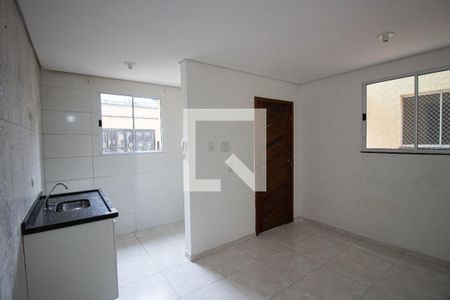 Sala-Cozinha de apartamento para alugar com 2 quartos, 39m² em Itaquera, São Paulo