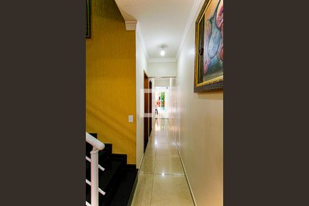 Corredor de casa de condomínio à venda com 4 quartos, 183m² em  Parque São Vicente, Santo André