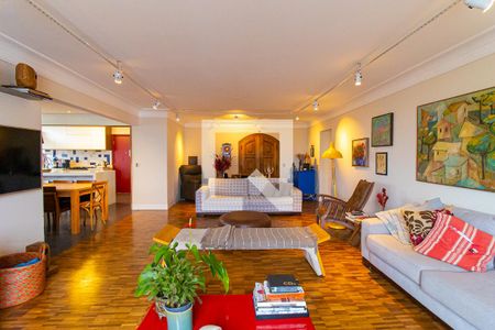 Sala de apartamento para alugar com 3 quartos, 190m² em Consolação, São Paulo