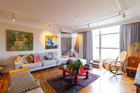 Sala de apartamento para alugar com 3 quartos, 190m² em Consolação, São Paulo