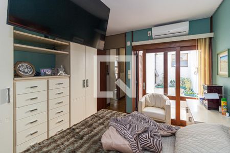 Quarto 1 Suite de casa à venda com 3 quartos, 299m² em Jardim Botânico, Porto Alegre