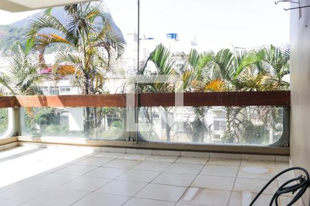 Varanda da Sala de apartamento à venda com 3 quartos, 163m² em Barra da Tijuca, Rio de Janeiro