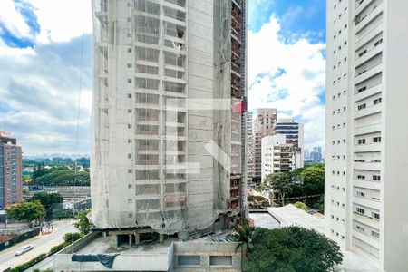 Vista de apartamento à venda com 1 quarto, 27m² em Indianópolis, São Paulo