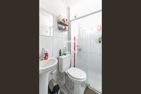 Banheiro Social de apartamento à venda com 2 quartos, 52m² em Camargos, Belo Horizonte