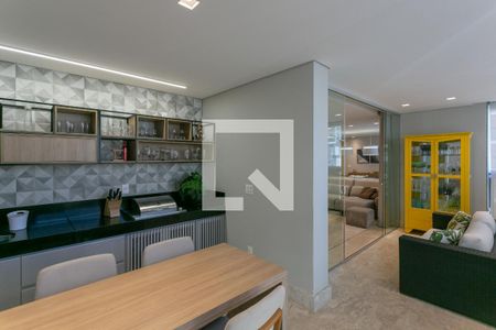 Varanda gourmet de apartamento à venda com 4 quartos, 197m² em Anchieta, Belo Horizonte