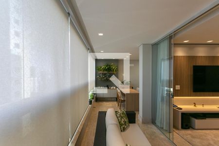 Varanda gourmet de apartamento à venda com 4 quartos, 197m² em Anchieta, Belo Horizonte