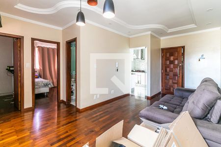 Sala de apartamento à venda com 3 quartos, 79m² em Rio Branco, Belo Horizonte