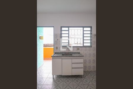 Sala/Cozinha de casa para alugar com 1 quarto, 54m² em Vila Água Funda, São Paulo