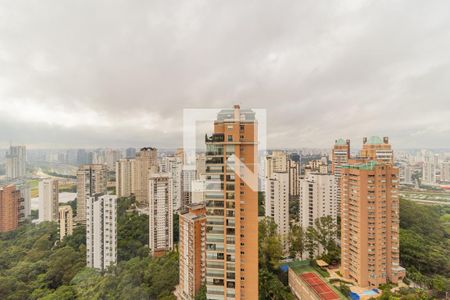 Vista da Varanda da Sala de apartamento para alugar com 3 quartos, 200m² em Vila Andrade, São Paulo