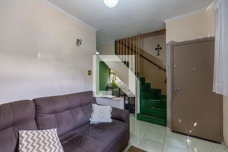 Sala de casa à venda com 2 quartos, 130m² em Jardim Bela Vista, Santo André