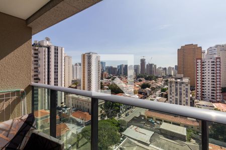 Varanda de kitnet/studio à venda com 1 quarto, 40m² em Vila Nova Conceição, São Paulo