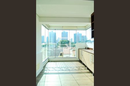 Varanda da Sala de apartamento para alugar com 2 quartos, 73m² em Jardim, Santo André