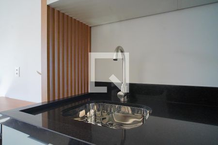 Cozinha de kitnet/studio para alugar com 1 quarto, 27m² em Partenon, Porto Alegre