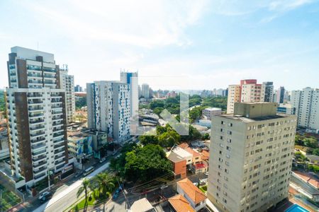 Vista da Sacada de apartamento à venda com 1 quarto, 35m² em Vila Guarani, São Paulo