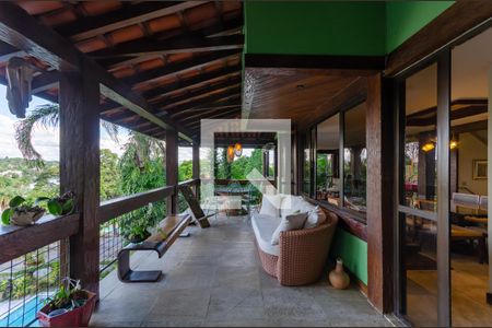 Varanda da Sala de casa para alugar com 5 quartos, 433m² em Jardim Atlântico, Belo Horizonte