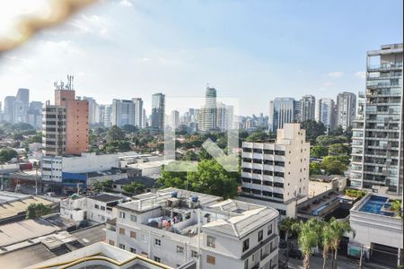 Vista  de apartamento para alugar com 1 quarto, 40m² em Jardim das Acacias, São Paulo