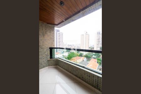 Sacada de apartamento à venda com 3 quartos, 140m² em Chácara Inglesa, São Paulo