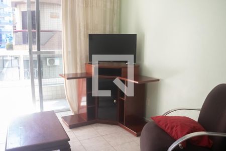 Sala de apartamento para alugar com 2 quartos, 100m² em Guilhermina, Praia Grande