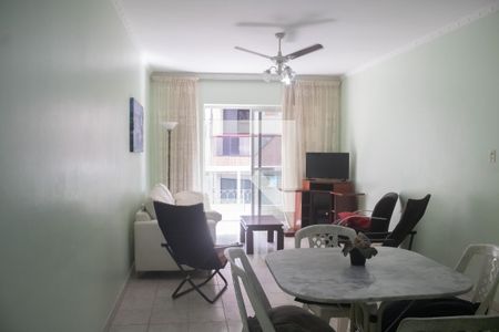 Sala de apartamento para alugar com 2 quartos, 100m² em Guilhermina, Praia Grande