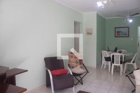 Sala de apartamento para alugar com 2 quartos, 100m² em Guilhermina, Praia Grande