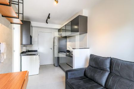 Sala de apartamento para alugar com 1 quarto, 29m² em Jardim Caravelas, São Paulo