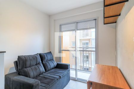 Sala de apartamento para alugar com 1 quarto, 29m² em Jardim Caravelas, São Paulo