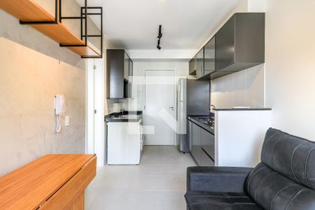 Sala de apartamento para alugar com 1 quarto, 29m² em Jardim Caravelas, São Paulo