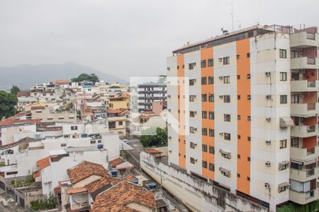 Varanda da Sala - Vista de apartamento à venda com 3 quartos, 88m² em Méier, Rio de Janeiro