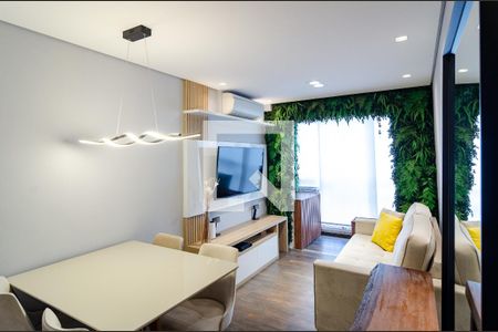 Sala de apartamento para alugar com 2 quartos, 55m² em Vila Paulista, São Paulo
