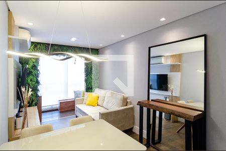 Sala de apartamento para alugar com 2 quartos, 55m² em Vila Paulista, São Paulo