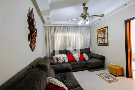 Sala de casa para alugar com 3 quartos, 126m² em Jardim Marek, Santo André