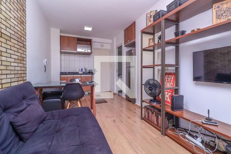 Sala de apartamento para alugar com 1 quarto, 32m² em Brás, São Paulo